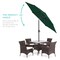 Best Choice Products 7.5ft Heavy-Duty Outdoor Market Patio Umbrella w/ Push Button Tilt, Easy Crank